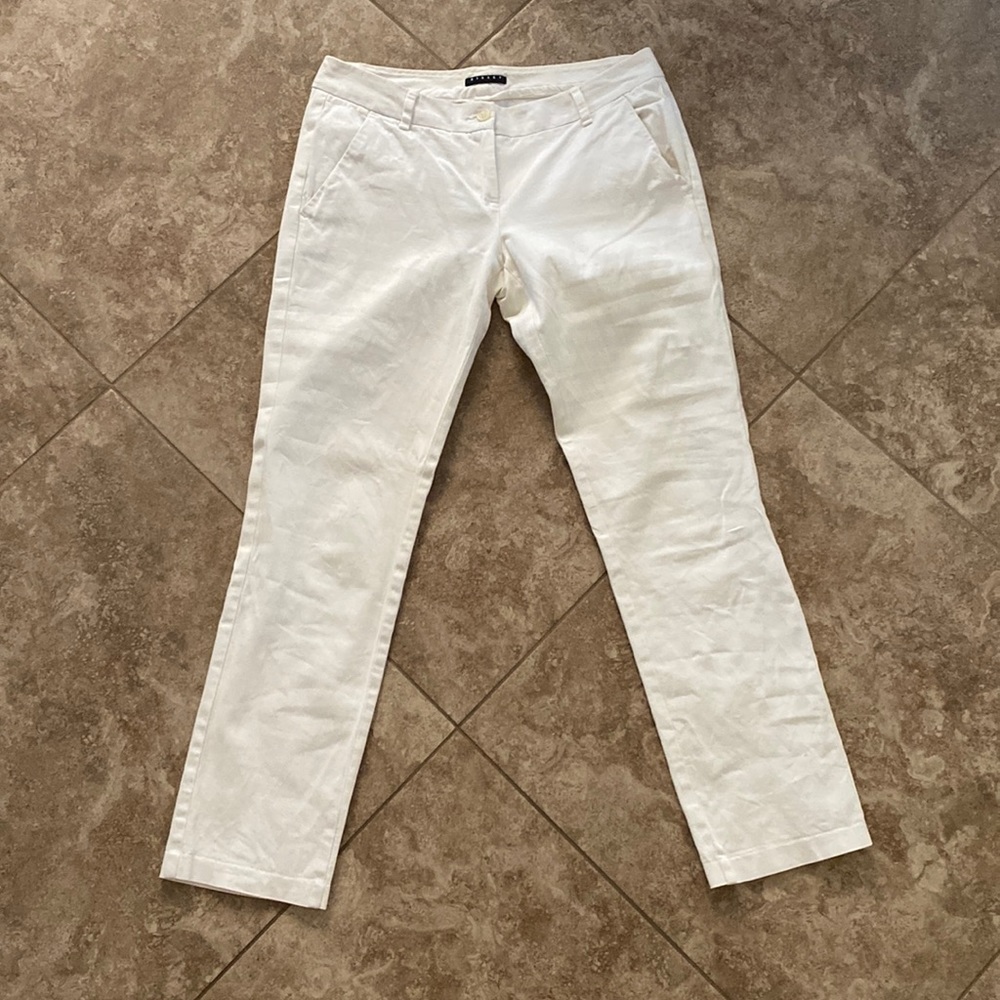 Sisley white pants. Size US 26